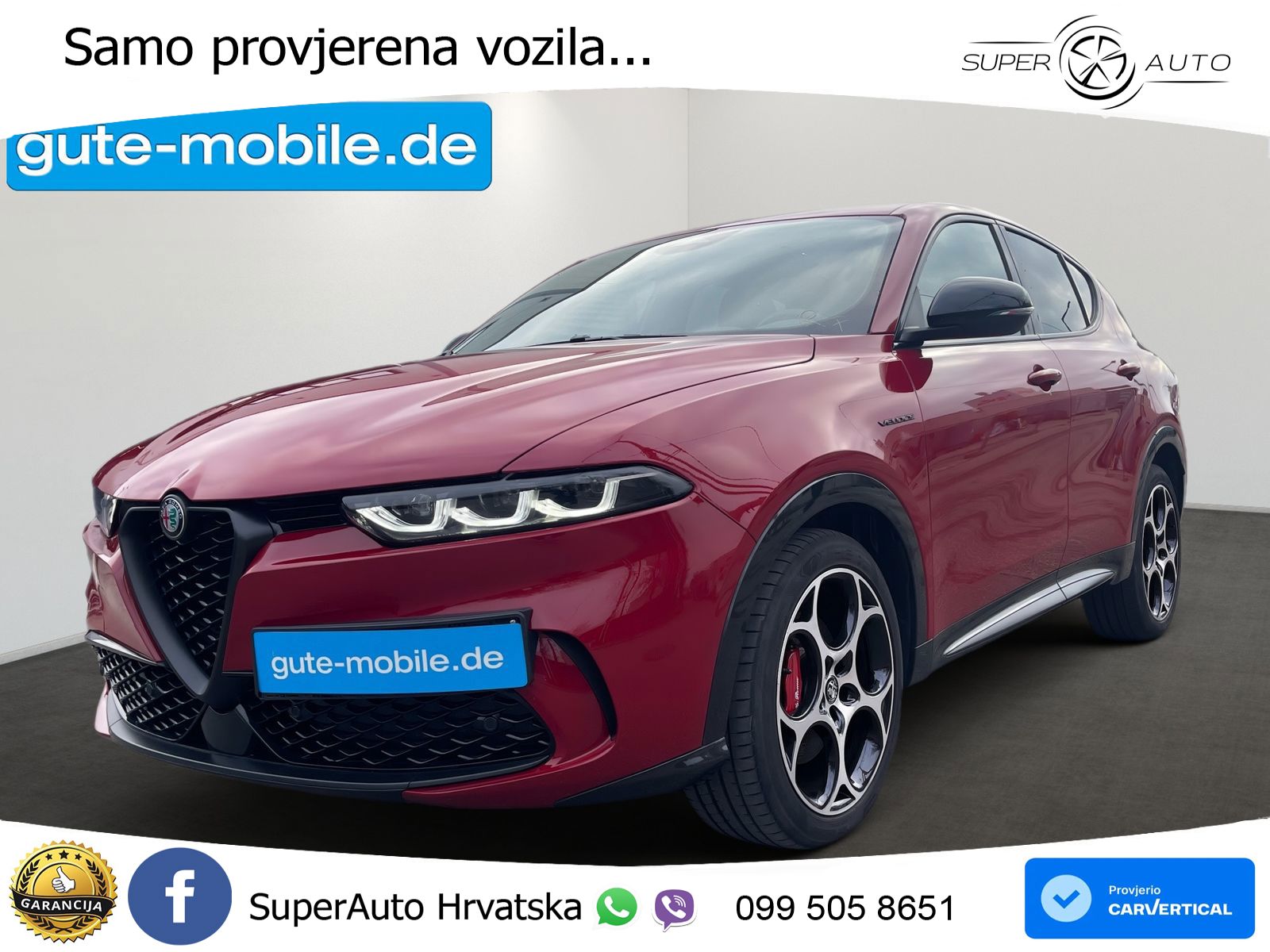 Alfa Romeo Tonale 1.5 VGT (160 KS) 48V-Hybrid TCT LED+ACC