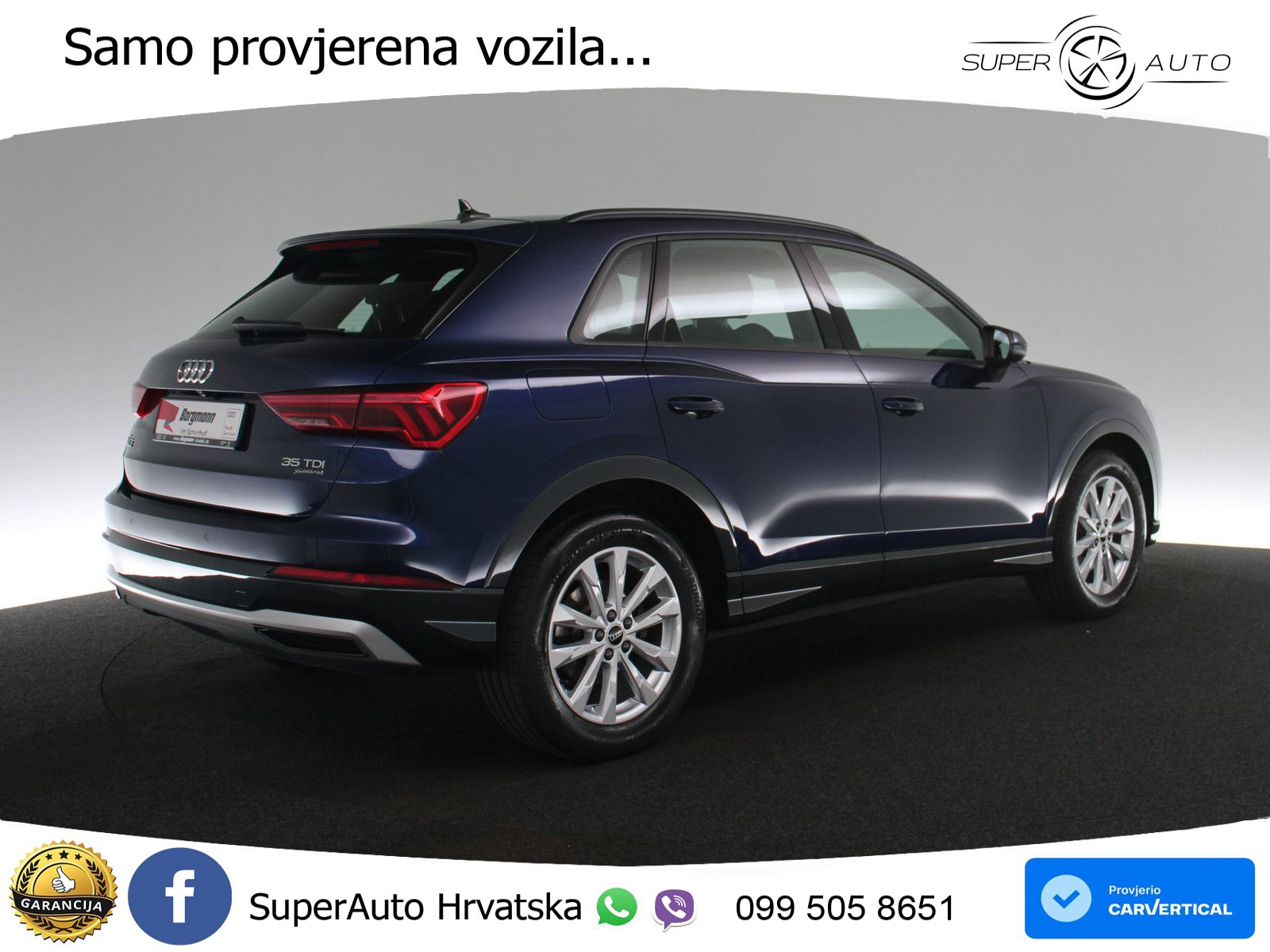 Audi Q3 35 TDI (150 KS) quattro S tronic advanced