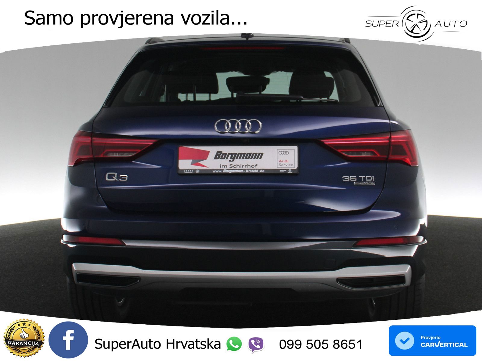 Audi Q3 35 TDI (150 KS) quattro S tronic advanced