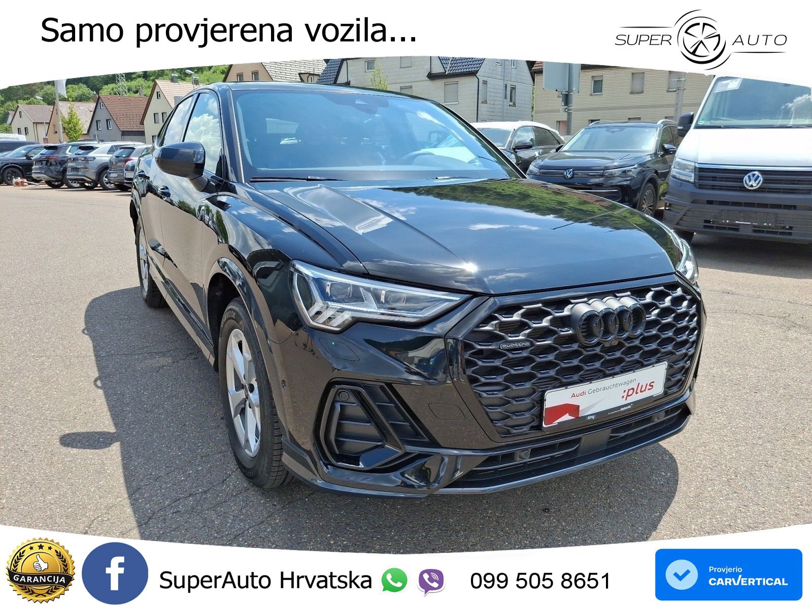 Audi Q3 Sportback 40 TDI (193 KS) quattro S tronic S line MATRIX+GR SJED+KAM
