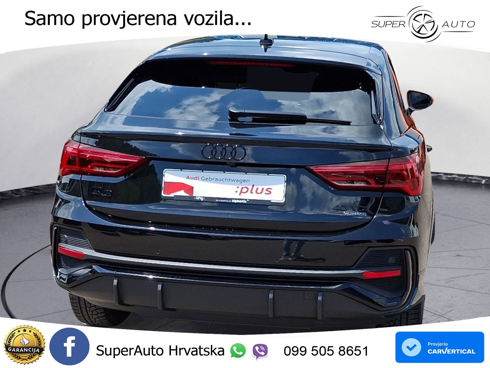Audi Q3 Sportback 40 TDI (193 KS) quattro S tronic S line MATRIX+GR SJED+KAM