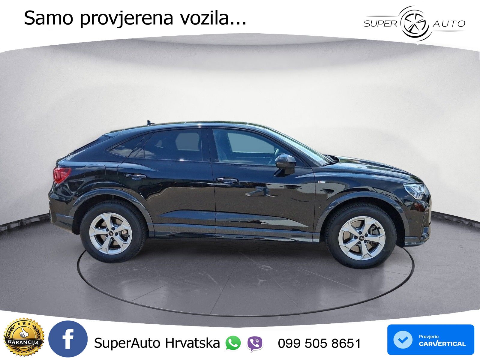 Audi Q3 Sportback 40 TDI (193 KS) quattro S tronic S line MATRIX+GR SJED+KAM