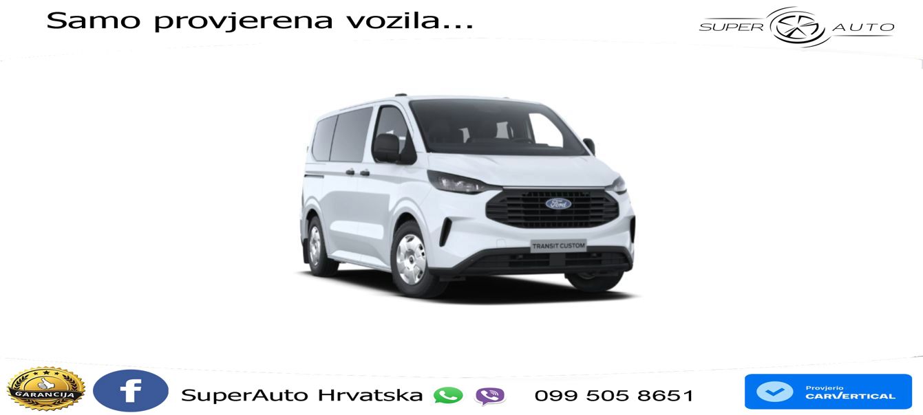 Ford Transit Custom Kombi Trend 320 L1 ACC*360*NAV*PD 136 KS