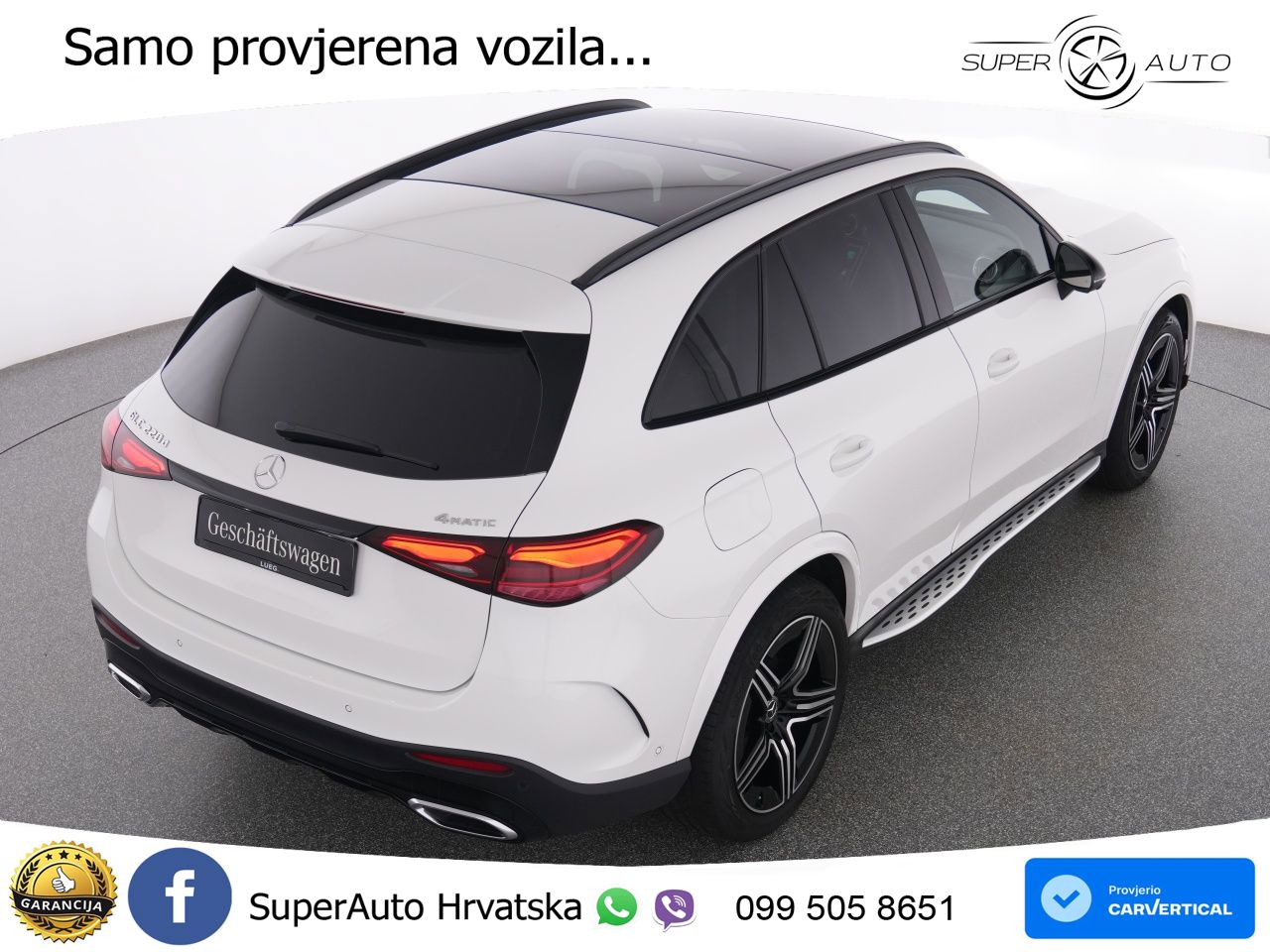 Mercedes GLC 220d (197 KS) 4MATIC 9G-TRONIC AMG ACC+GR SJED+360+PANO