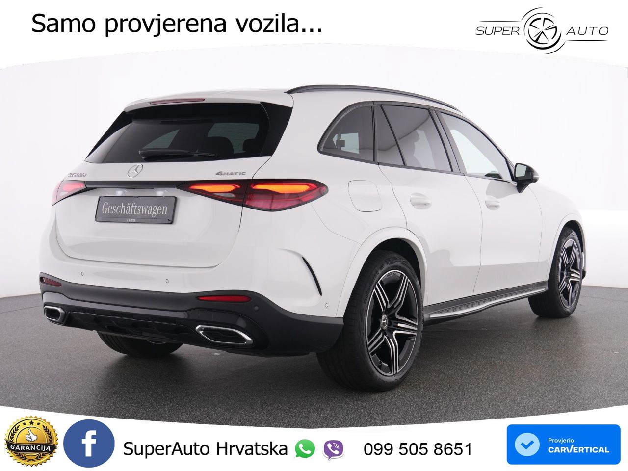 Mercedes GLC 220d (197 KS) 4MATIC 9G-TRONIC AMG ACC+GR SJED+360+PANO