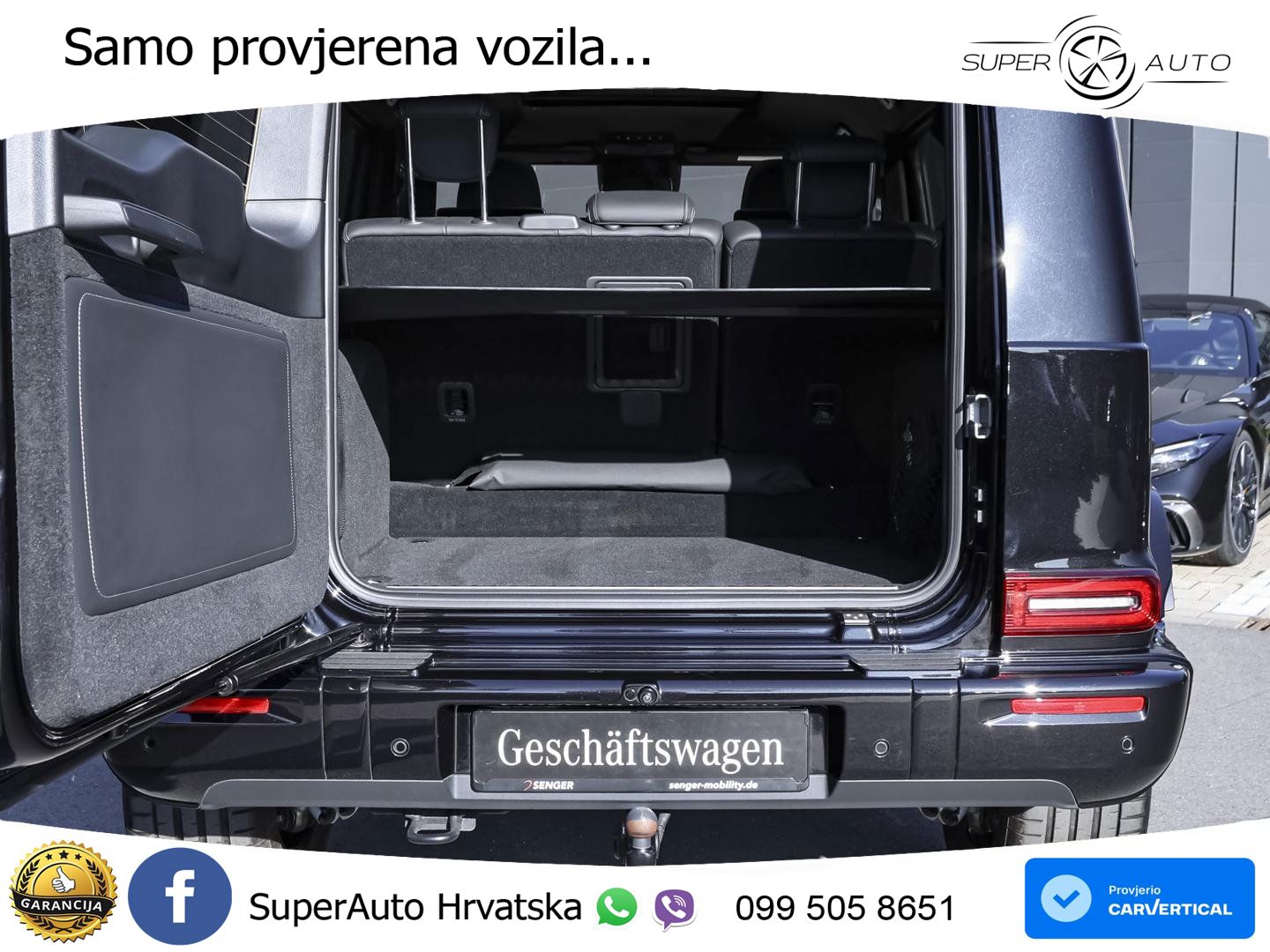 Mercedes G 500 Long (449 KS) 4MATIC 9G-TRONIC AMG LED+GR SJED+ACC