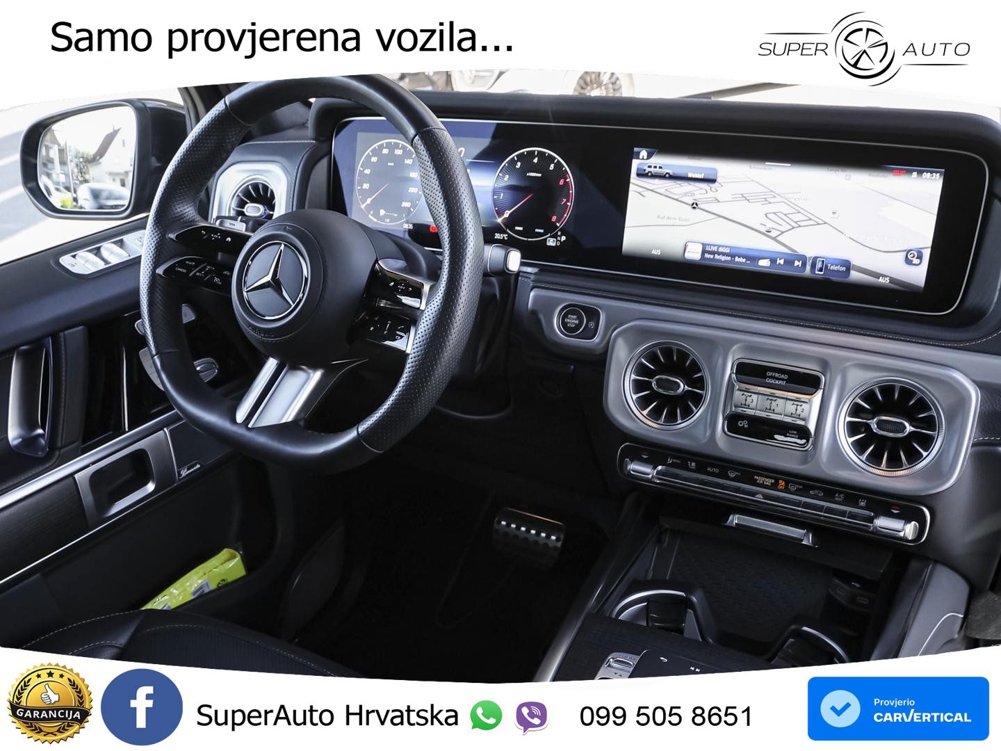 Mercedes G 500 Long (449 KS) 4MATIC 9G-TRONIC AMG LED+GR SJED+ACC