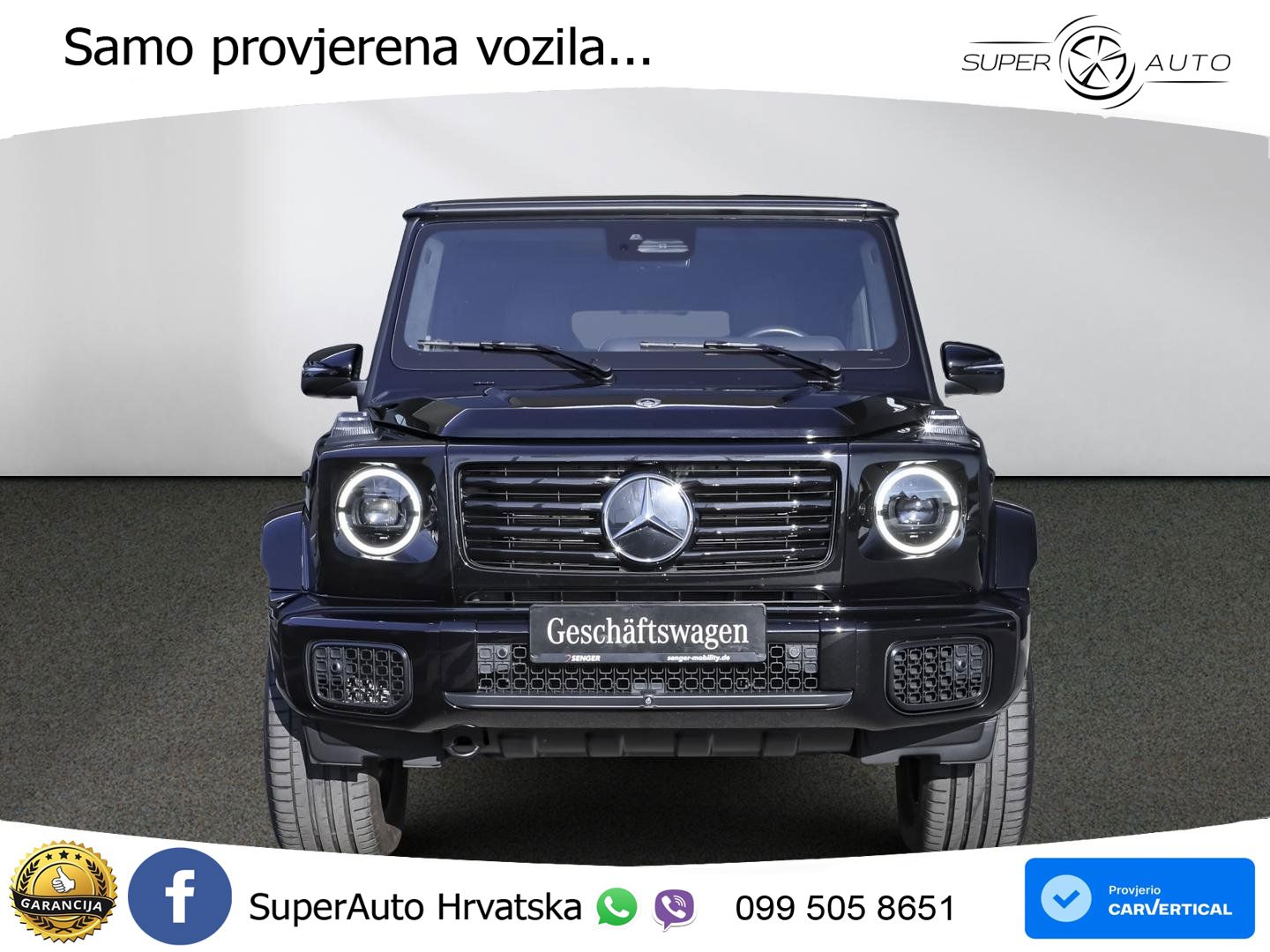 Mercedes G 500 Long (449 KS) 4MATIC 9G-TRONIC AMG LED+GR SJED+ACC