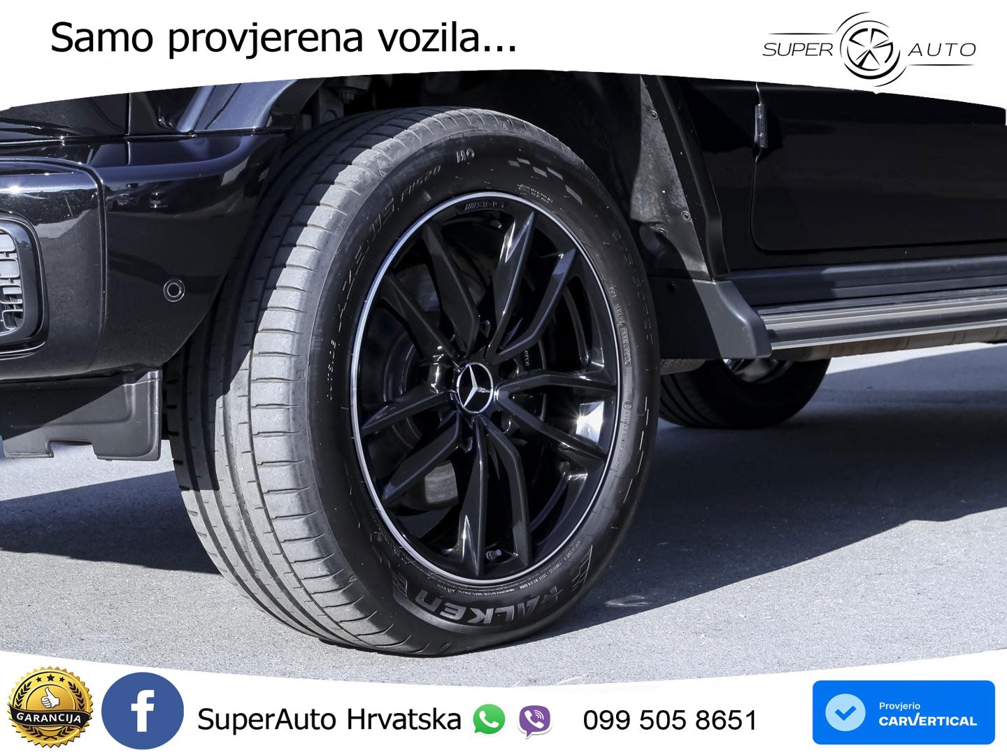 Mercedes G 500 Long (449 KS) 4MATIC 9G-TRONIC AMG LED+GR SJED+ACC
