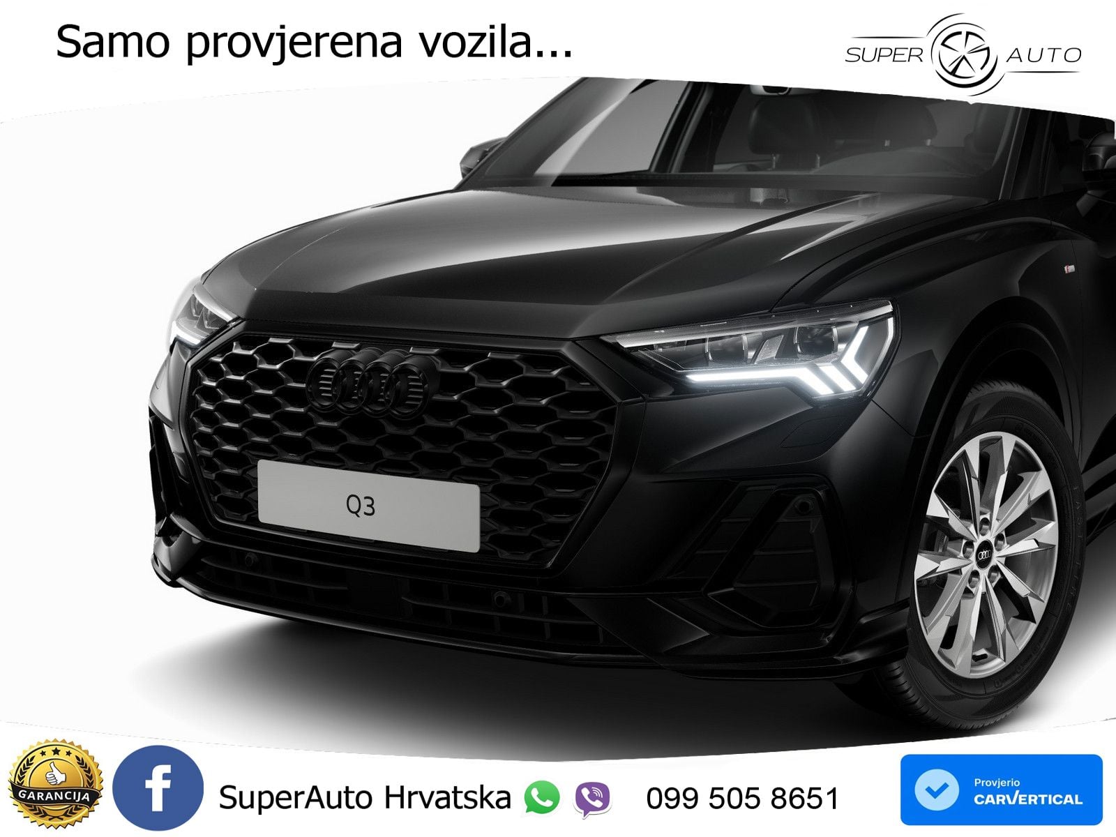 Audi Q3 Sportback 35 TDI (150 KS) S tronic MATRIX+GR SJED+KAM