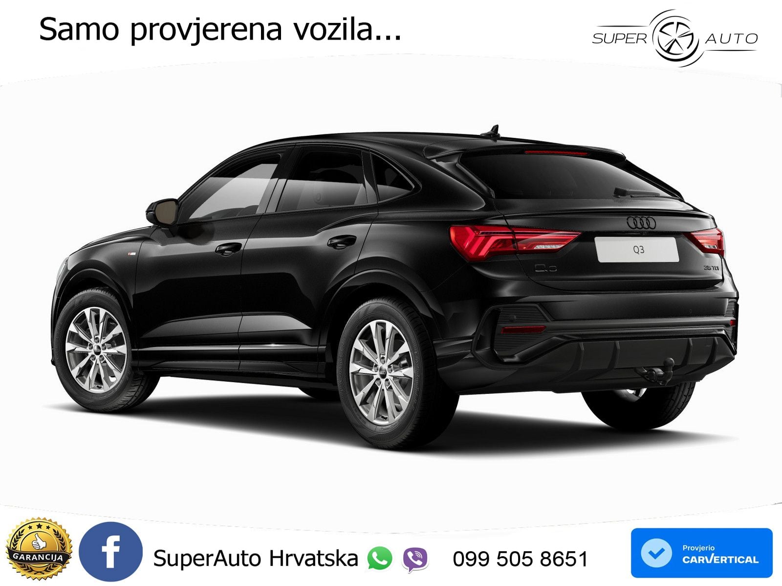 Audi Q3 Sportback 35 TDI (150 KS) S tronic MATRIX+GR SJED+KAM