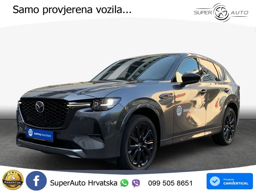 Mazda CX-60 3.3 e-Skyactiv D (254 KS) AWD Automatic LED+GR SJED+ACC