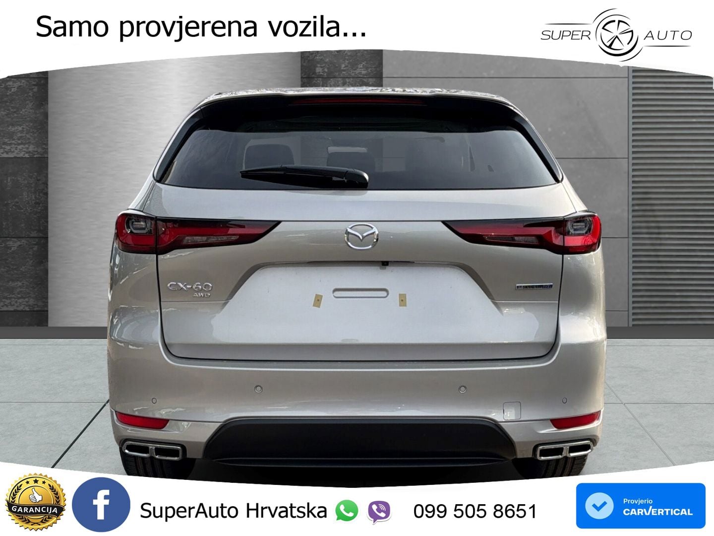 Mazda CX-60 2.5 e-Skyactiv (328 KS) AWD Automatic MATRIX+GR SJED+KAM