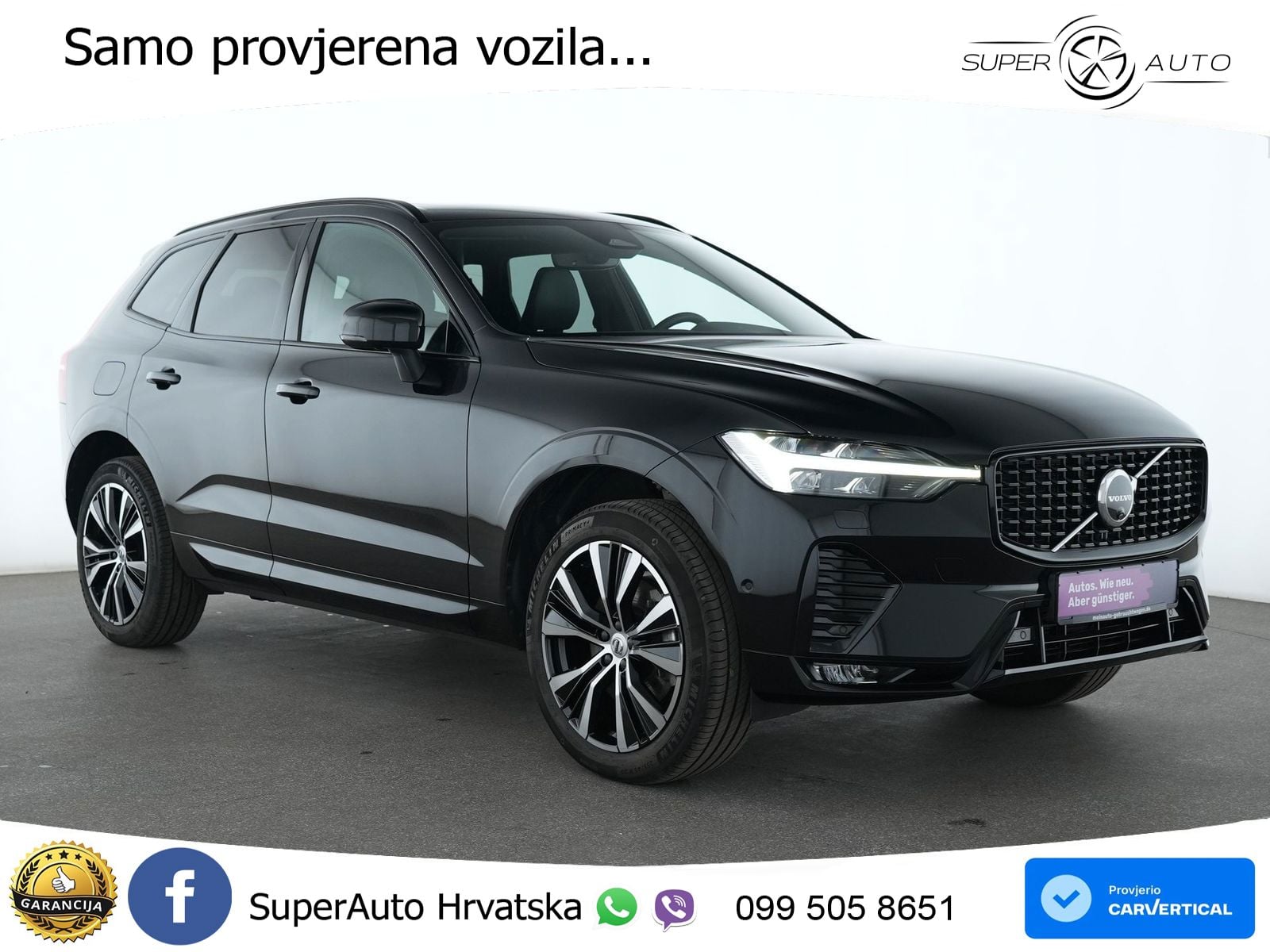 Volvo XC60 B5 Benzin AWD Geartronic ZRAČNI+ACC+GR SJED+KAM+PANO