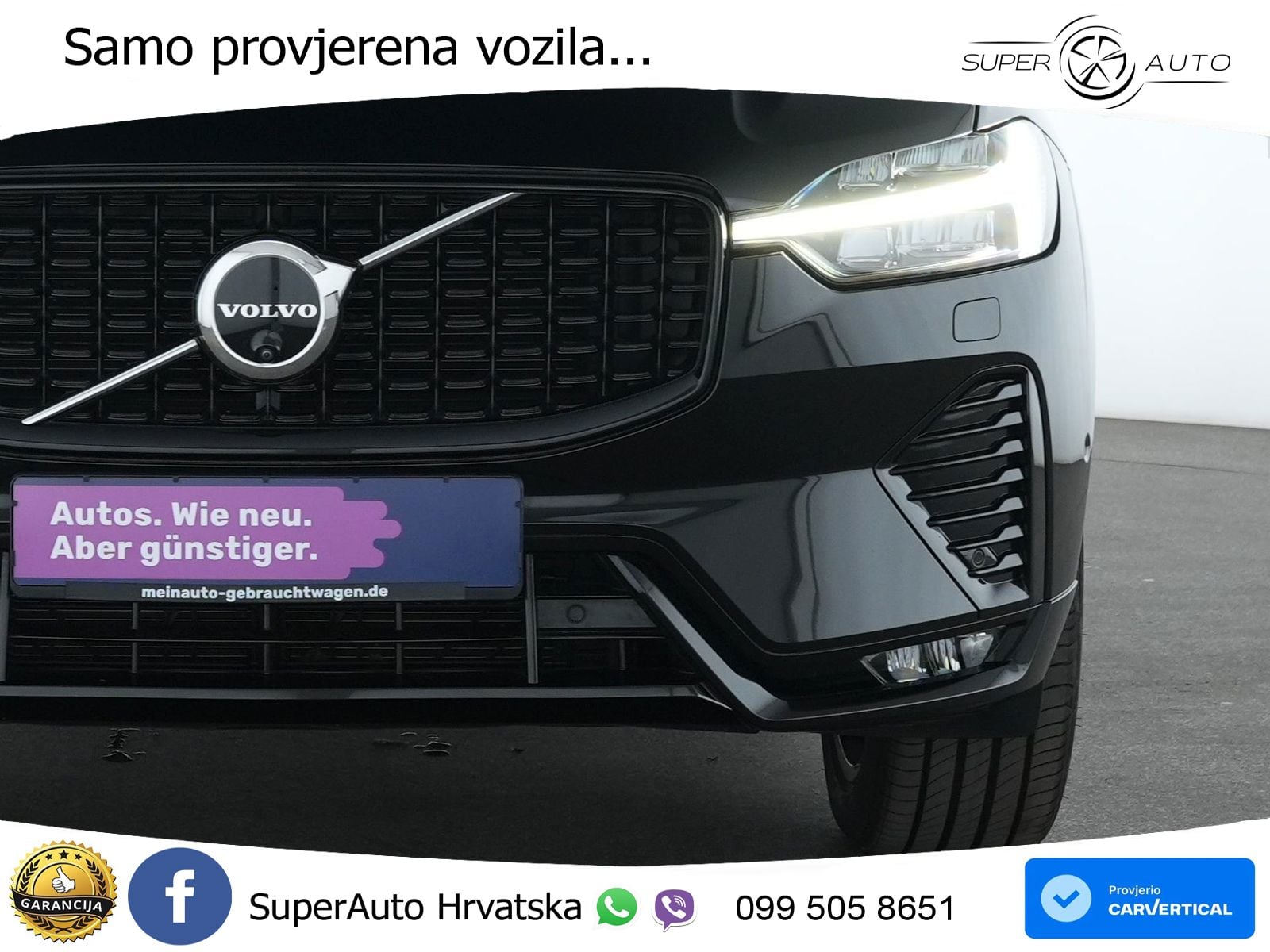 Volvo XC60 B5 Benzin AWD Geartronic ZRAČNI+ACC+GR SJED+KAM+PANO