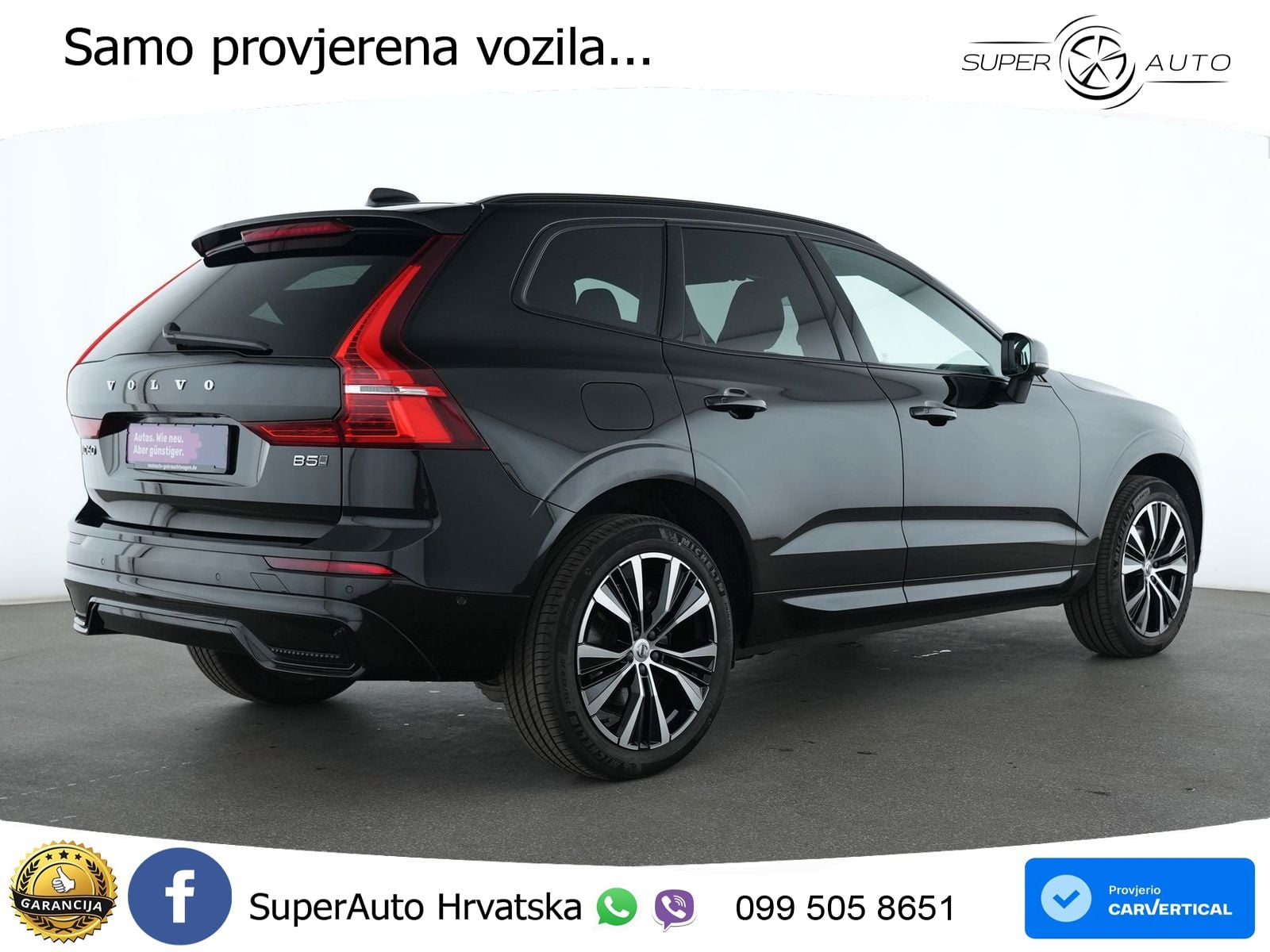 Volvo XC60 B5 Benzin AWD Geartronic ZRAČNI+ACC+GR SJED+KAM+PANO