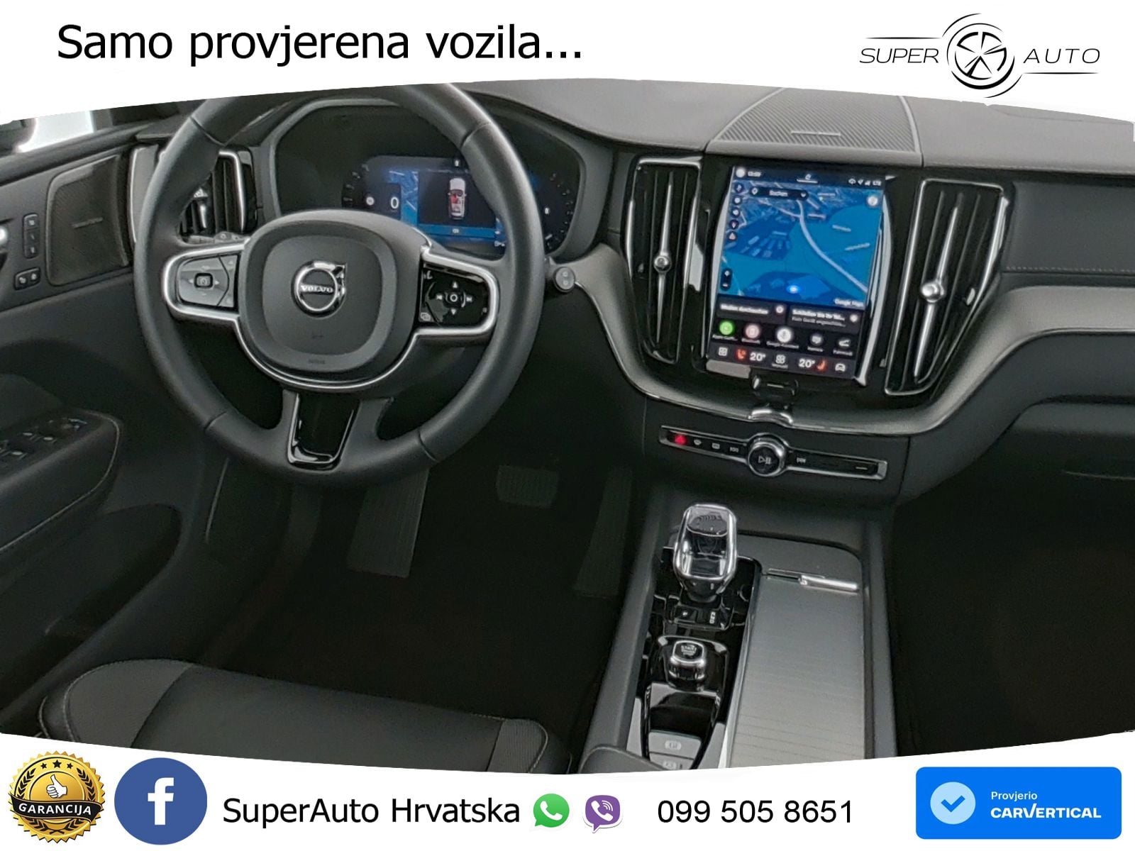 Volvo XC60 B5 Benzin AWD Geartronic ZRAČNI+ACC+GR SJED+KAM+PANO