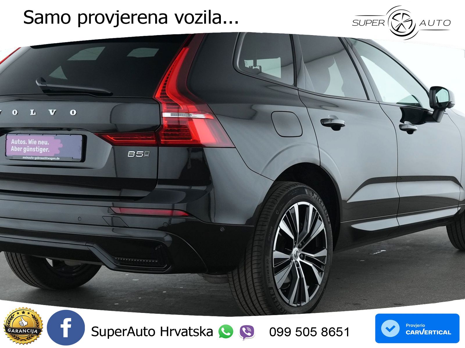 Volvo XC60 B5 Benzin AWD Geartronic ZRAČNI+ACC+GR SJED+KAM+PANO