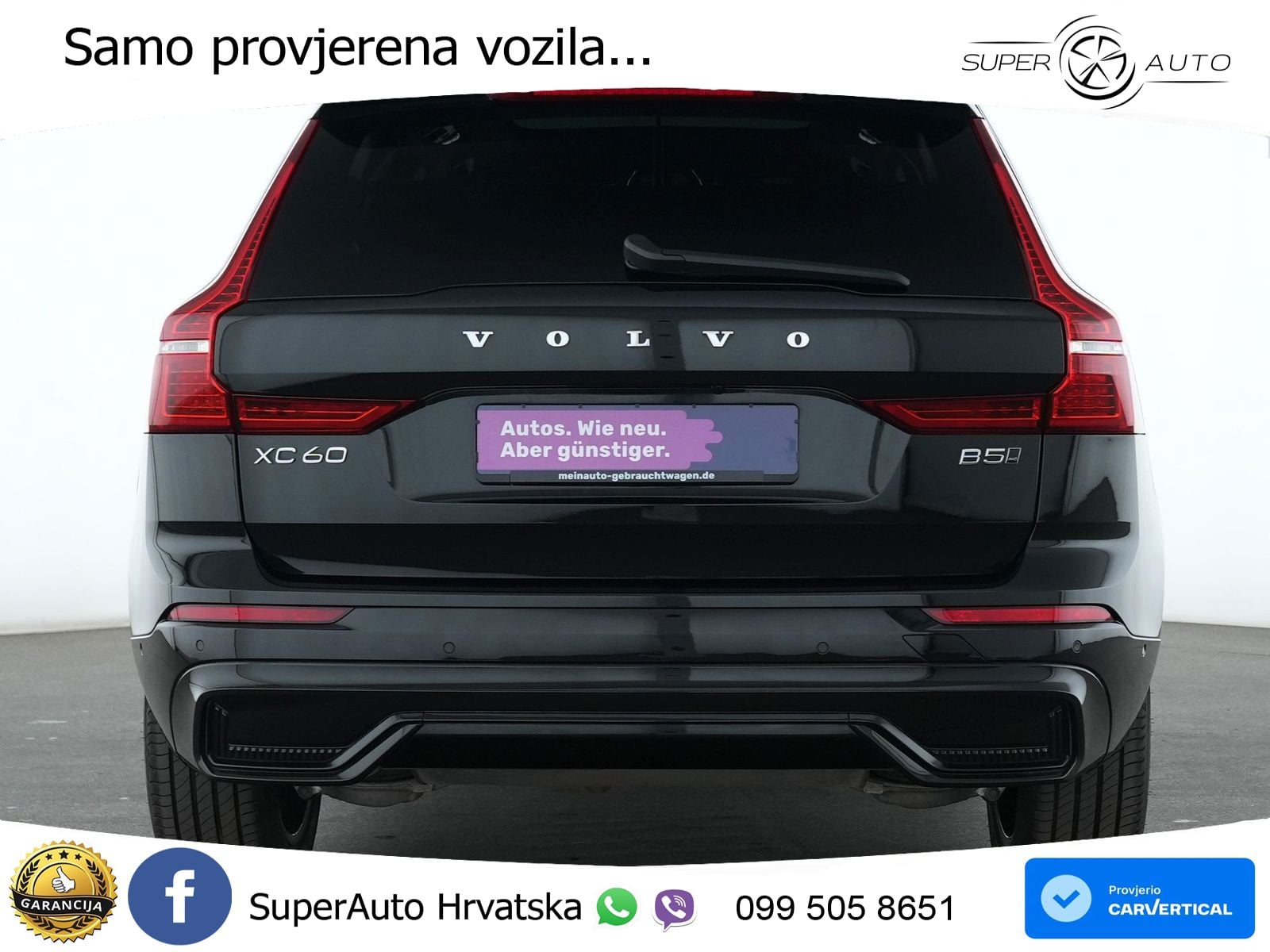 Volvo XC60 B5 Benzin AWD Geartronic ZRAČNI+ACC+GR SJED+KAM+PANO