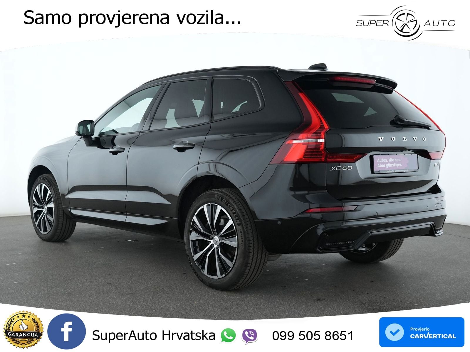 Volvo XC60 B5 Benzin AWD Geartronic ZRAČNI+ACC+GR SJED+KAM+PANO