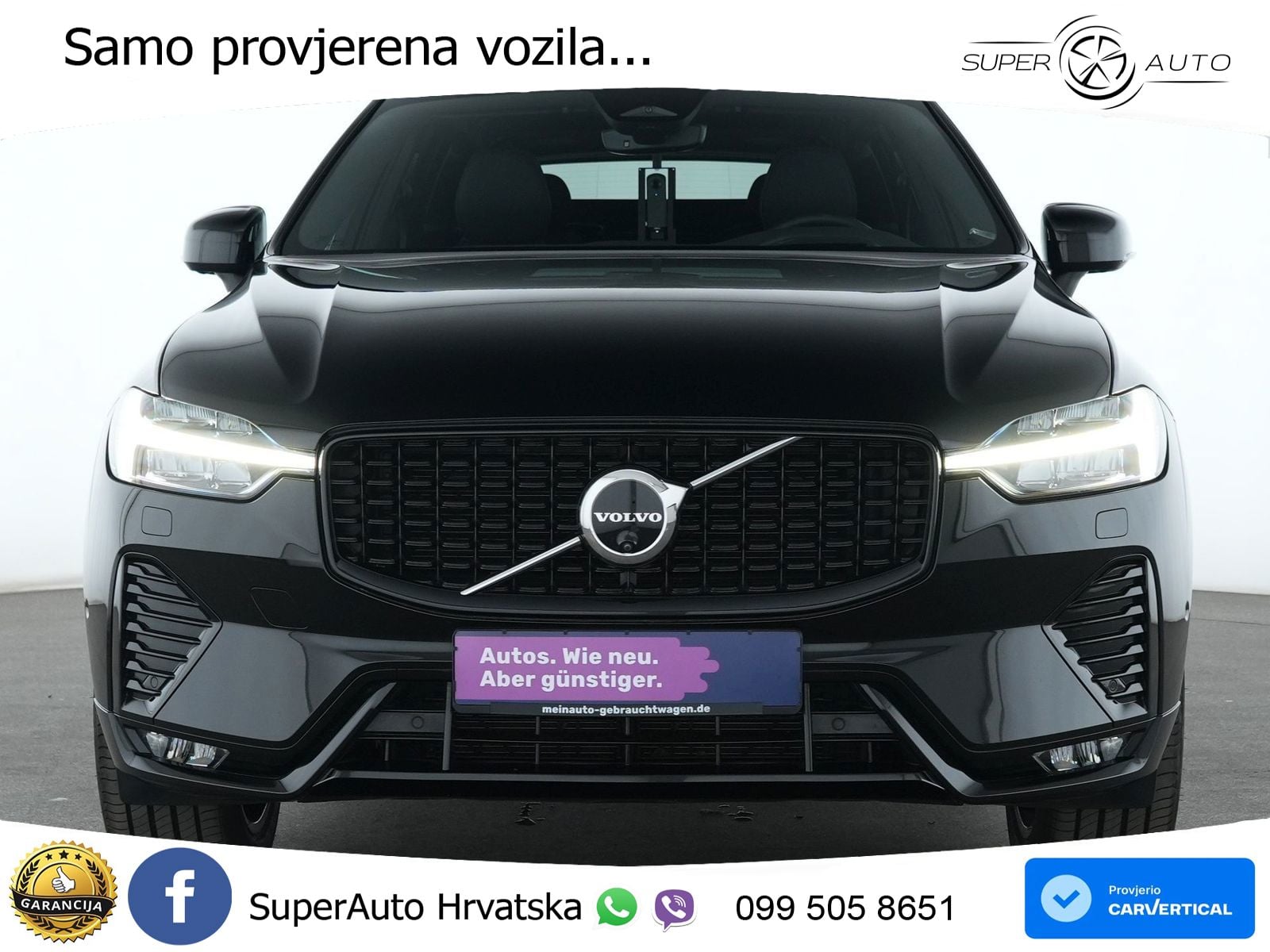 Volvo XC60 B5 Benzin AWD Geartronic ZRAČNI+ACC+GR SJED+KAM+PANO
