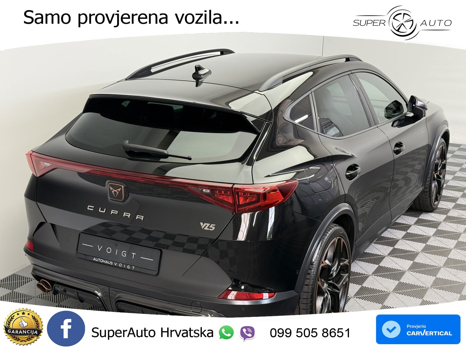 Cupra Formentor VZ5 2.5 TSI (390 KS) 4Drive DSG LED+GR SJED+ACC