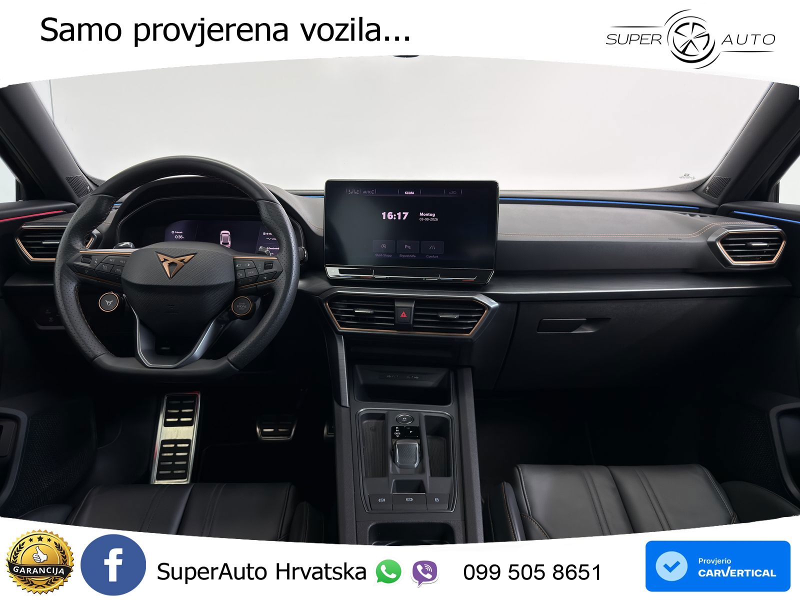 Cupra Formentor VZ5 2.5 TSI (390 KS) 4Drive DSG LED+GR SJED+ACC
