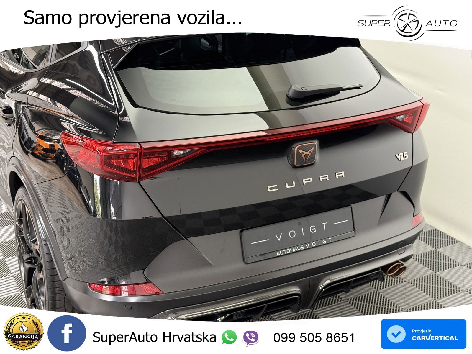 Cupra Formentor VZ5 2.5 TSI (390 KS) 4Drive DSG LED+GR SJED+ACC