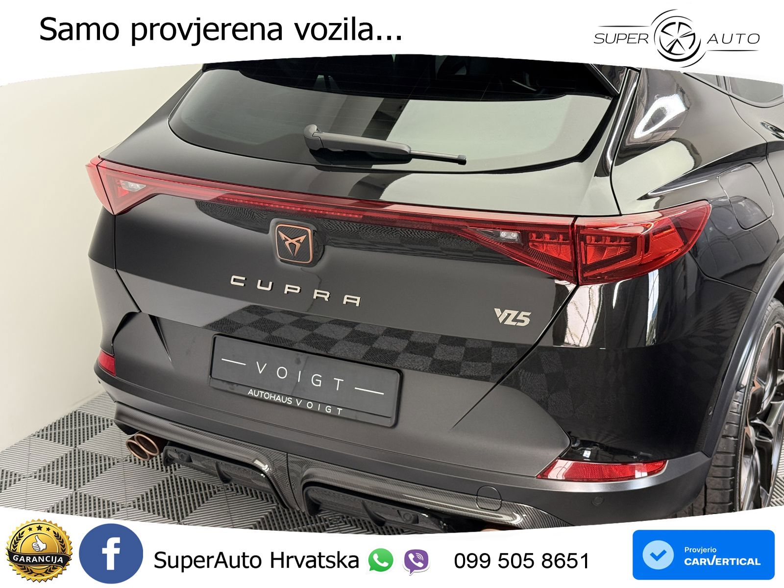 Cupra Formentor VZ5 2.5 TSI (390 KS) 4Drive DSG LED+GR SJED+ACC