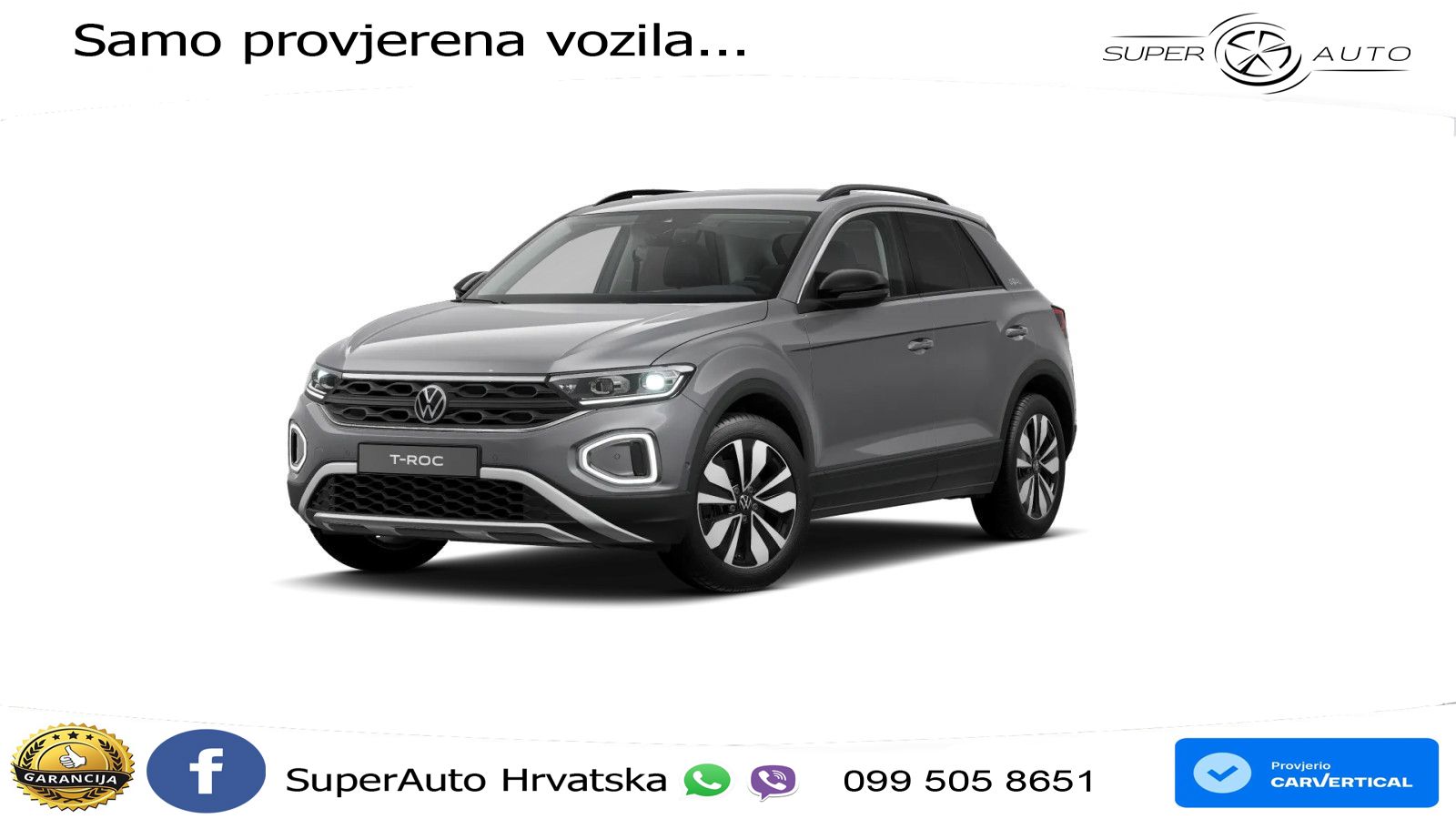 Volkswagen T-Roc I 2.0 TDI (150 KS) DSG LED+GR SJED+ACC