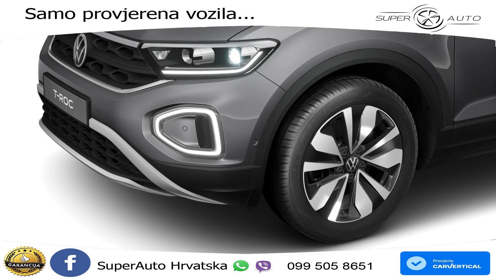 Volkswagen T-Roc I 2.0 TDI (150 KS) DSG LED+GR SJED+ACC