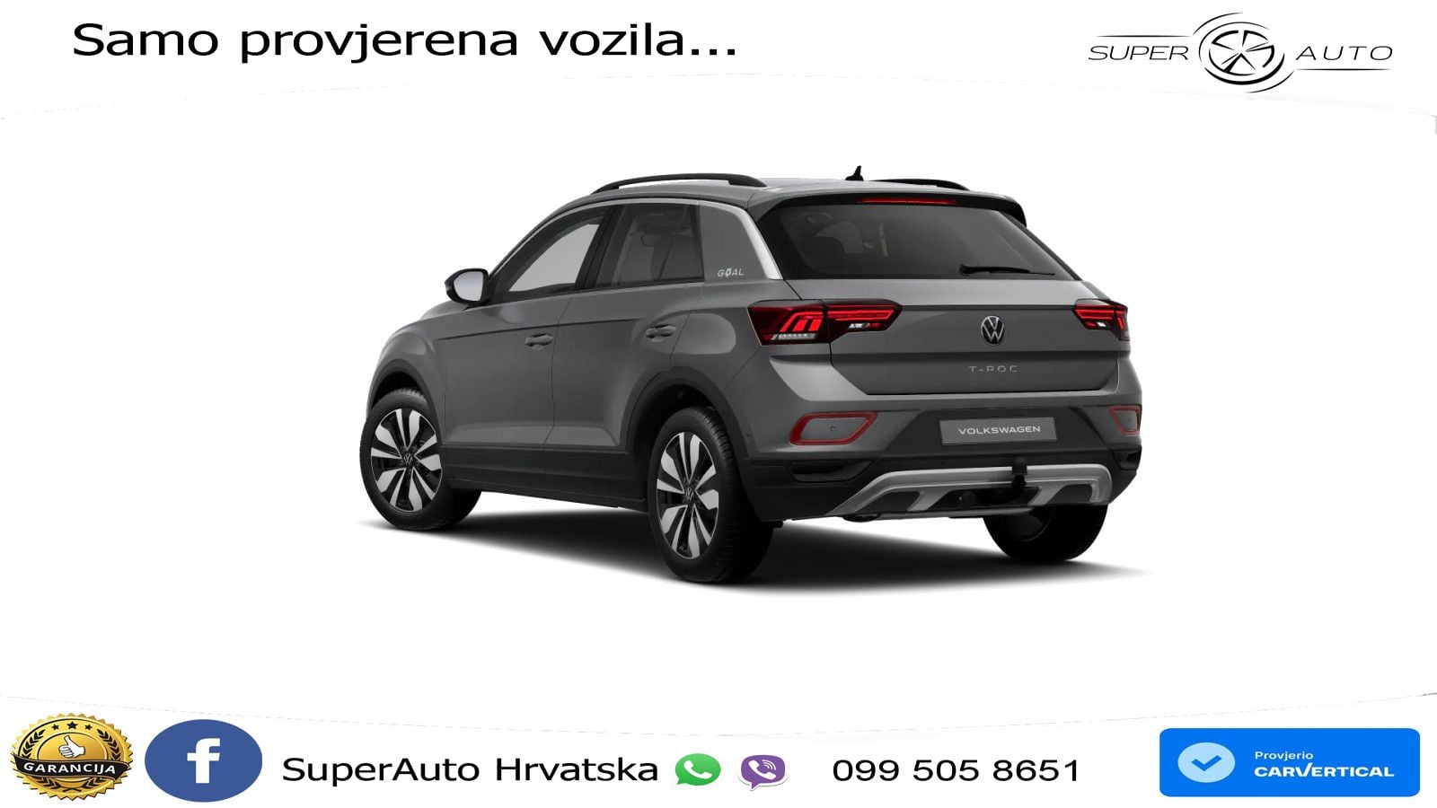 Volkswagen T-Roc I 2.0 TDI (150 KS) DSG LED+GR SJED+ACC