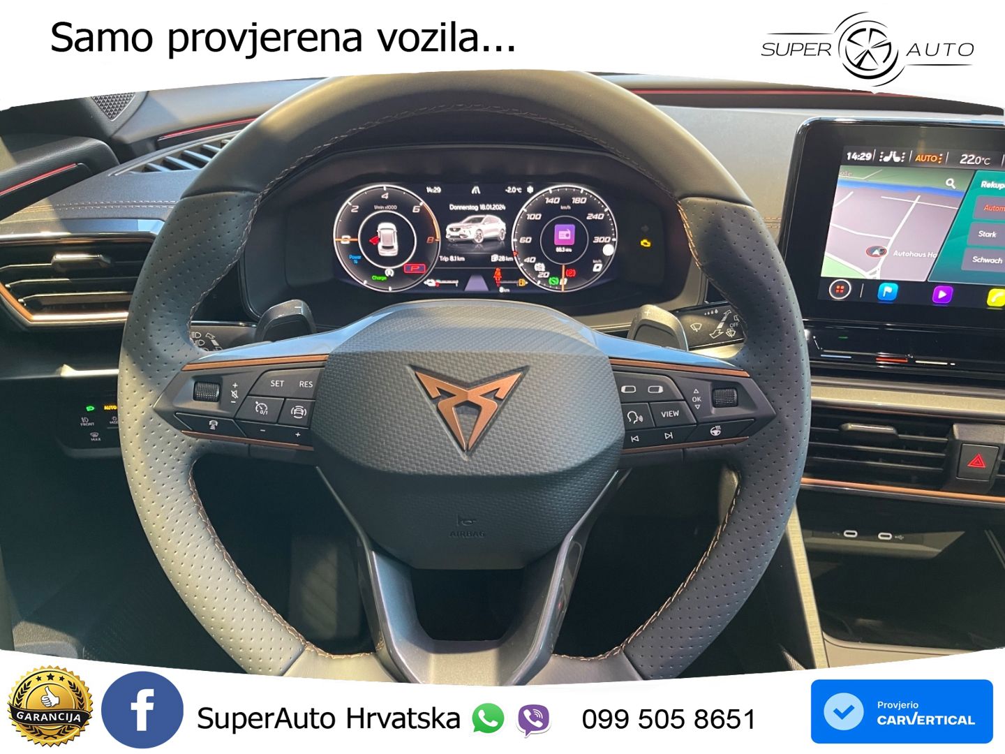 Cupra Formentor 1.4 TSI (204 KS) e-Hybrid DSG LED+GR SJED+ACC