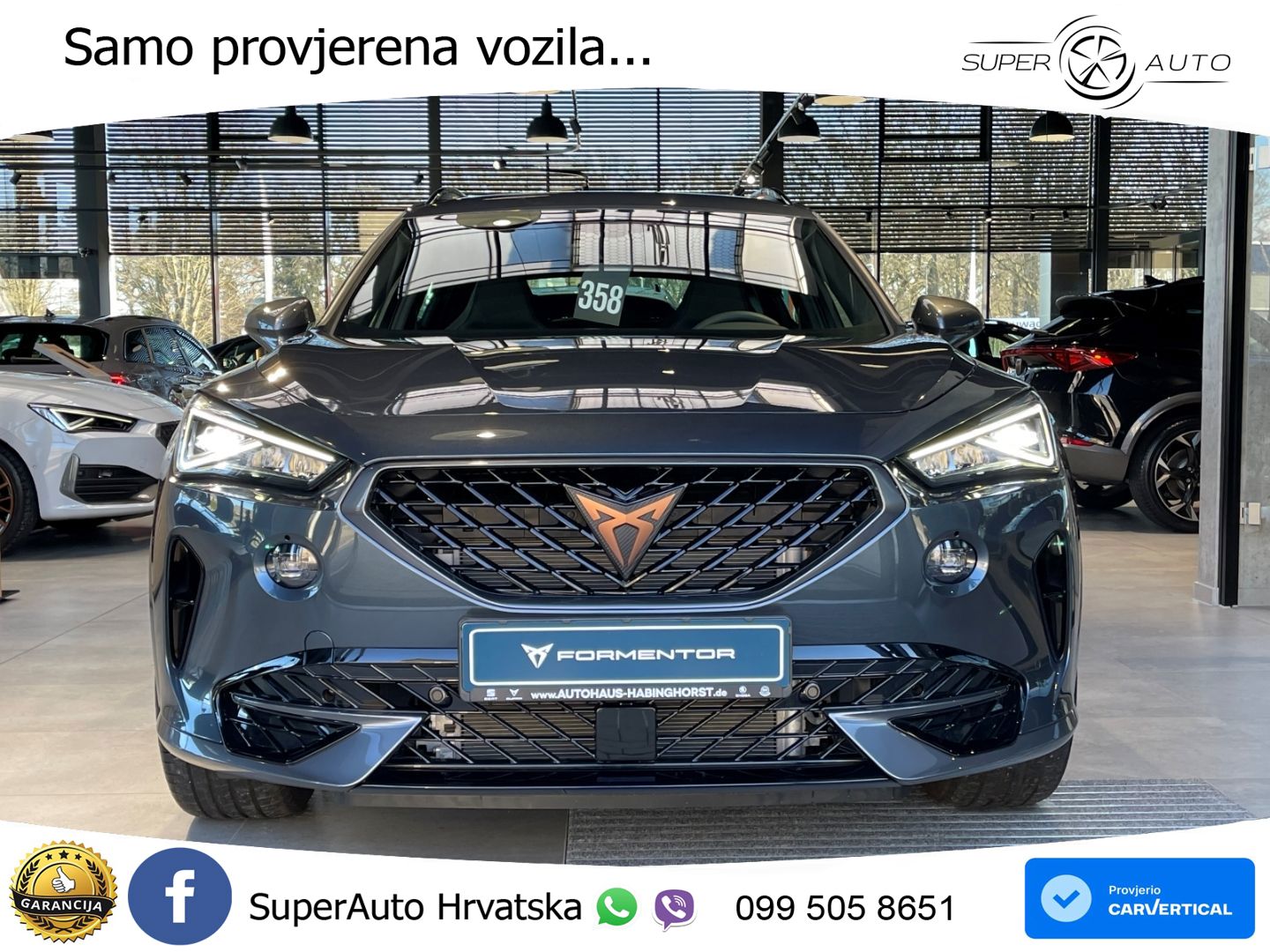 Cupra Formentor 1.4 TSI (204 KS) e-Hybrid DSG LED+GR SJED+ACC