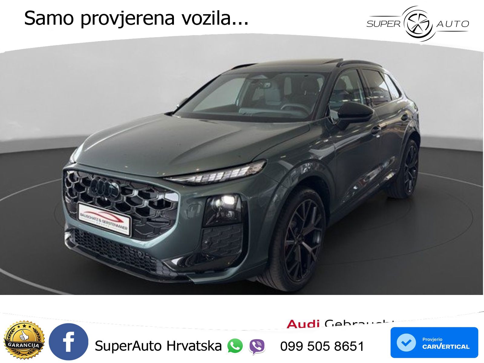 Audi Q3 2.0 TFSI (265 KS) quattro S tronic LED+GR SJED+ACC