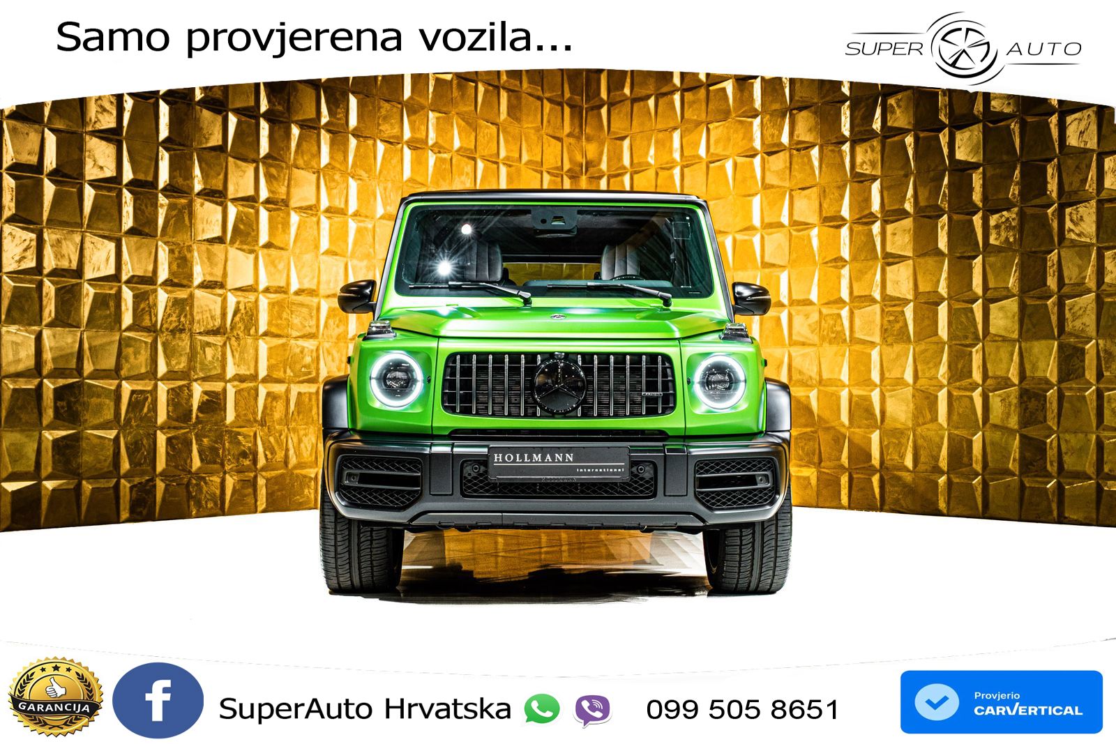 Mercedes AMG G 63 Long V8 (585 KS) 4MATIC 9G-TRONIC AMG SPEEDSHIFT TCT