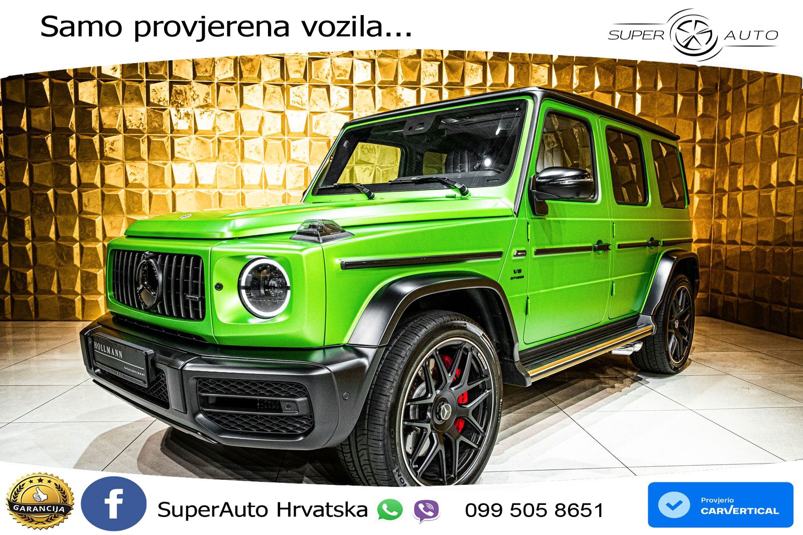Mercedes AMG G 63 Long V8 (585 KS) 4MATIC 9G-TRONIC AMG SPEEDSHIFT TCT
