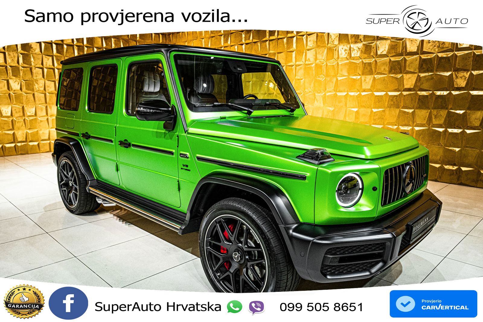 Mercedes AMG G 63 Long V8 (585 KS) 4MATIC 9G-TRONIC AMG SPEEDSHIFT TCT