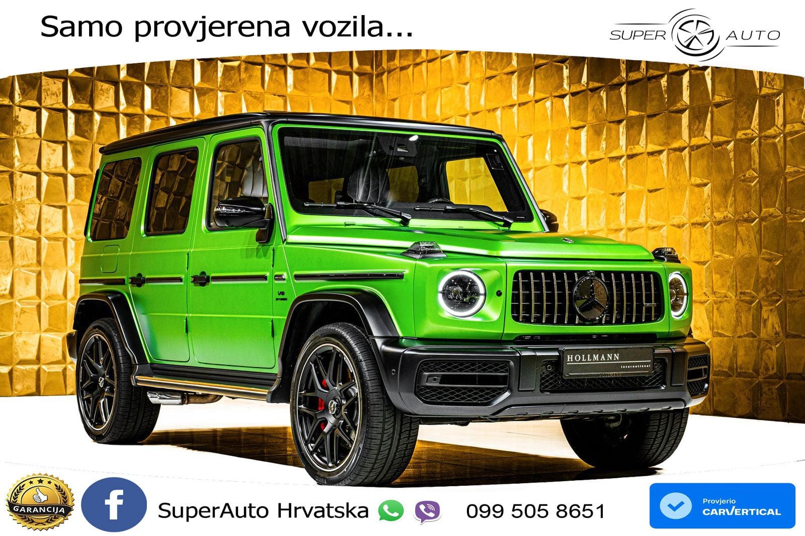 Mercedes AMG G 63 Long V8 (585 KS) 4MATIC 9G-TRONIC AMG SPEEDSHIFT TCT