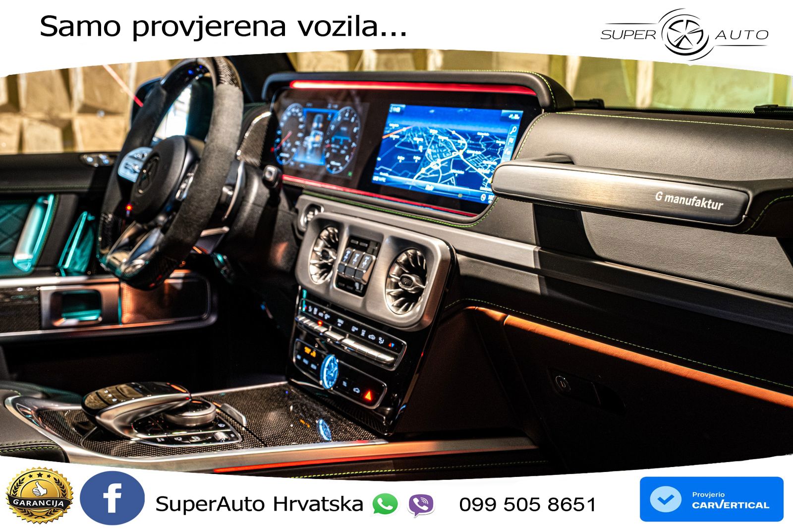 Mercedes AMG G 63 Long V8 (585 KS) 4MATIC 9G-TRONIC AMG SPEEDSHIFT TCT