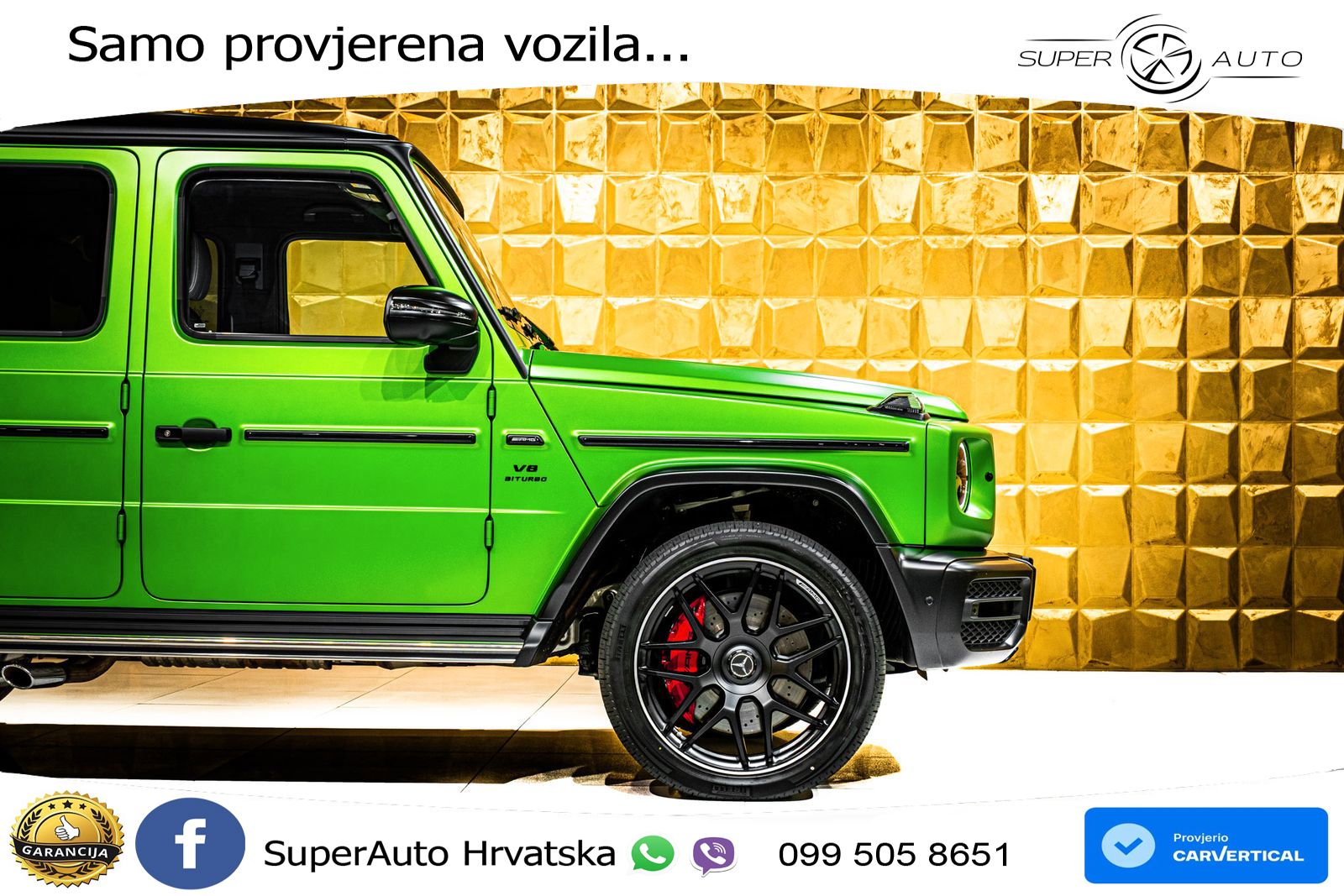 Mercedes AMG G 63 Long V8 (585 KS) 4MATIC 9G-TRONIC AMG SPEEDSHIFT TCT