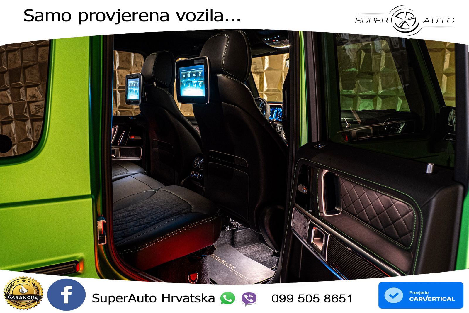 Mercedes AMG G 63 Long V8 (585 KS) 4MATIC 9G-TRONIC AMG SPEEDSHIFT TCT