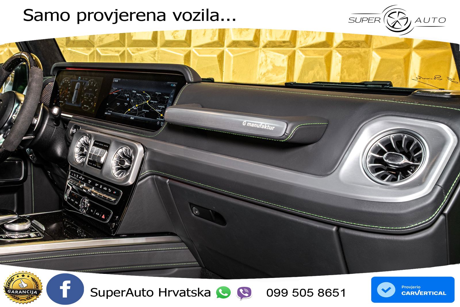 Mercedes AMG G 63 Long V8 (585 KS) 4MATIC 9G-TRONIC AMG SPEEDSHIFT TCT