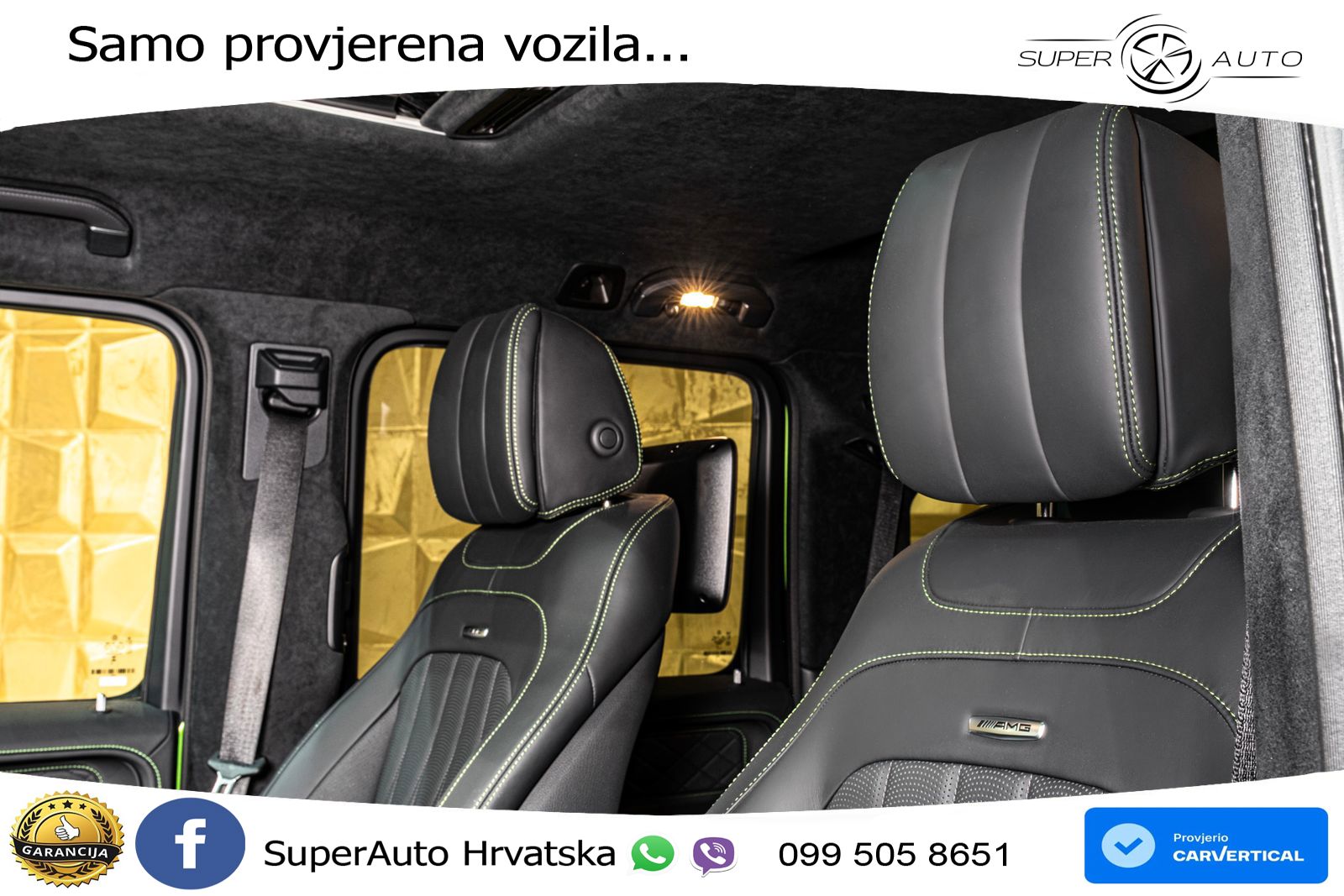 Mercedes AMG G 63 Long V8 (585 KS) 4MATIC 9G-TRONIC AMG SPEEDSHIFT TCT