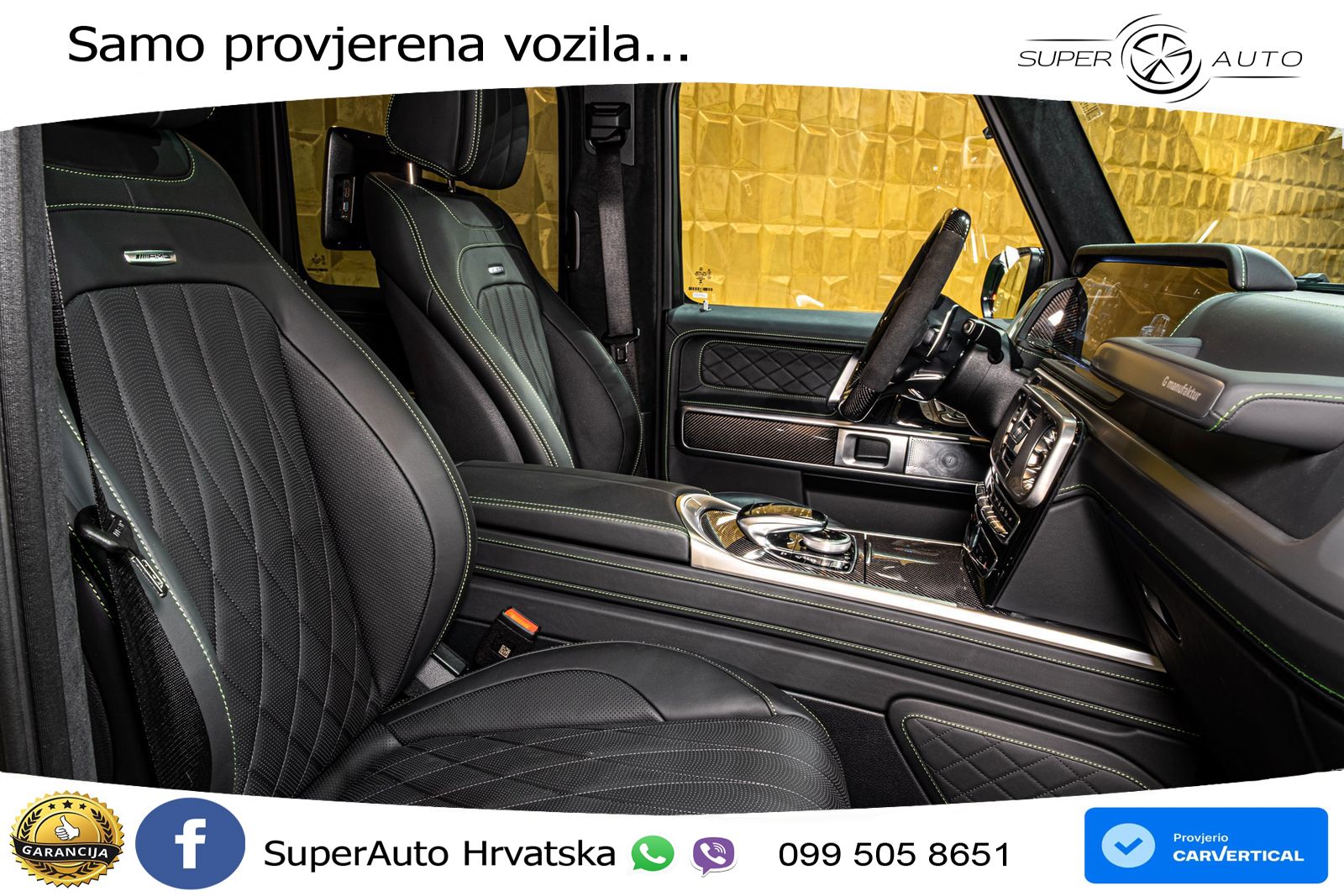 Mercedes AMG G 63 Long V8 (585 KS) 4MATIC 9G-TRONIC AMG SPEEDSHIFT TCT