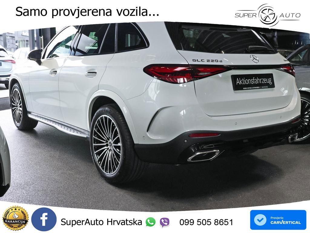 Mercedes GLC 220d (197 KS) 4MATIC 9G-TRONIC AMG ACC+GR SJED+360+PANO