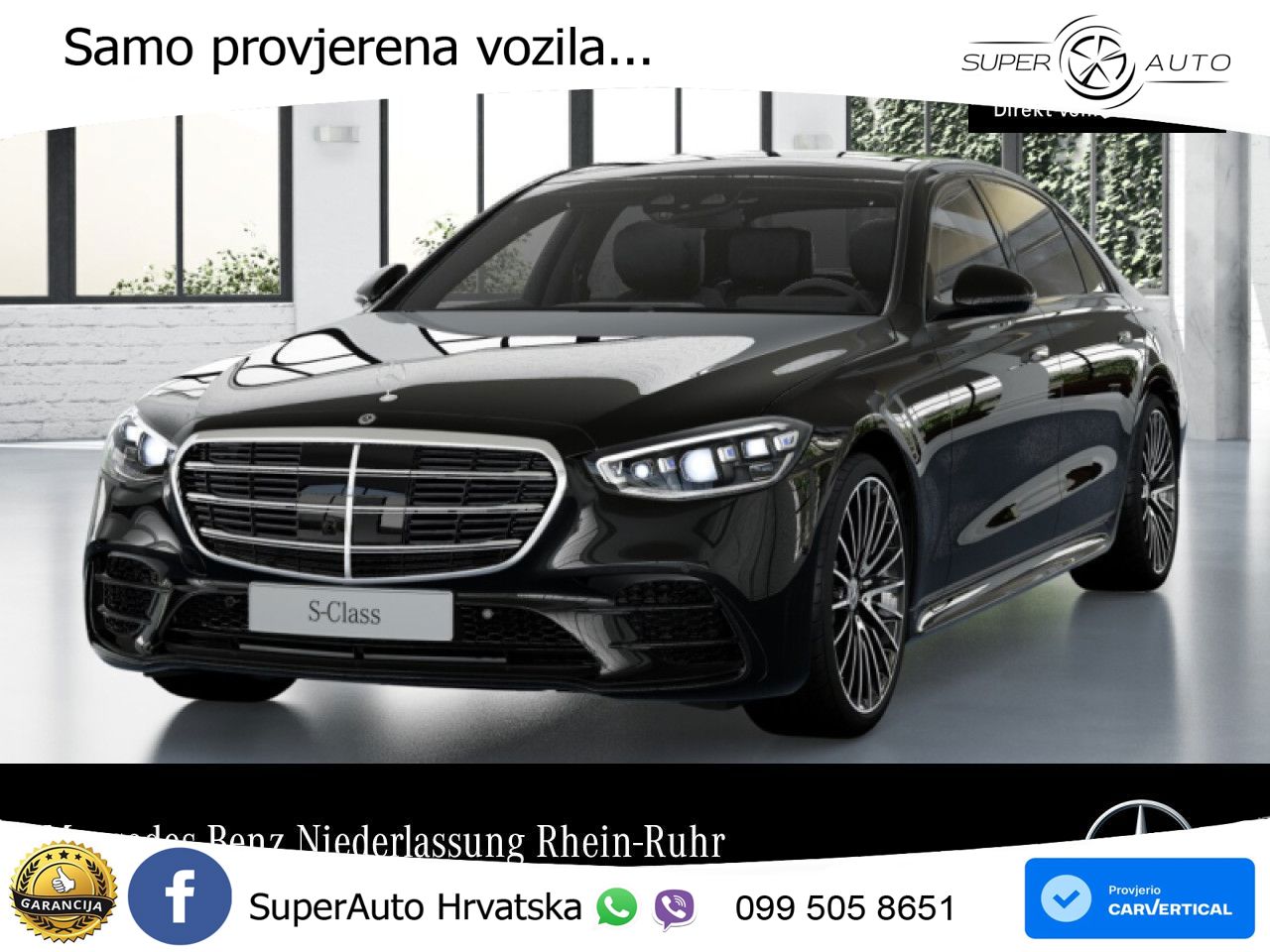 Mercedes S 500 (449 KS) EQ Boost 4MATIC 9G-TRONIC AMG LED+GR SJED+ACC