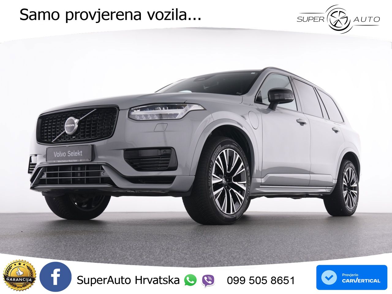 Volvo XC90 2.0 T8 AWD Automatic MATRIX+GR SJED+KAM