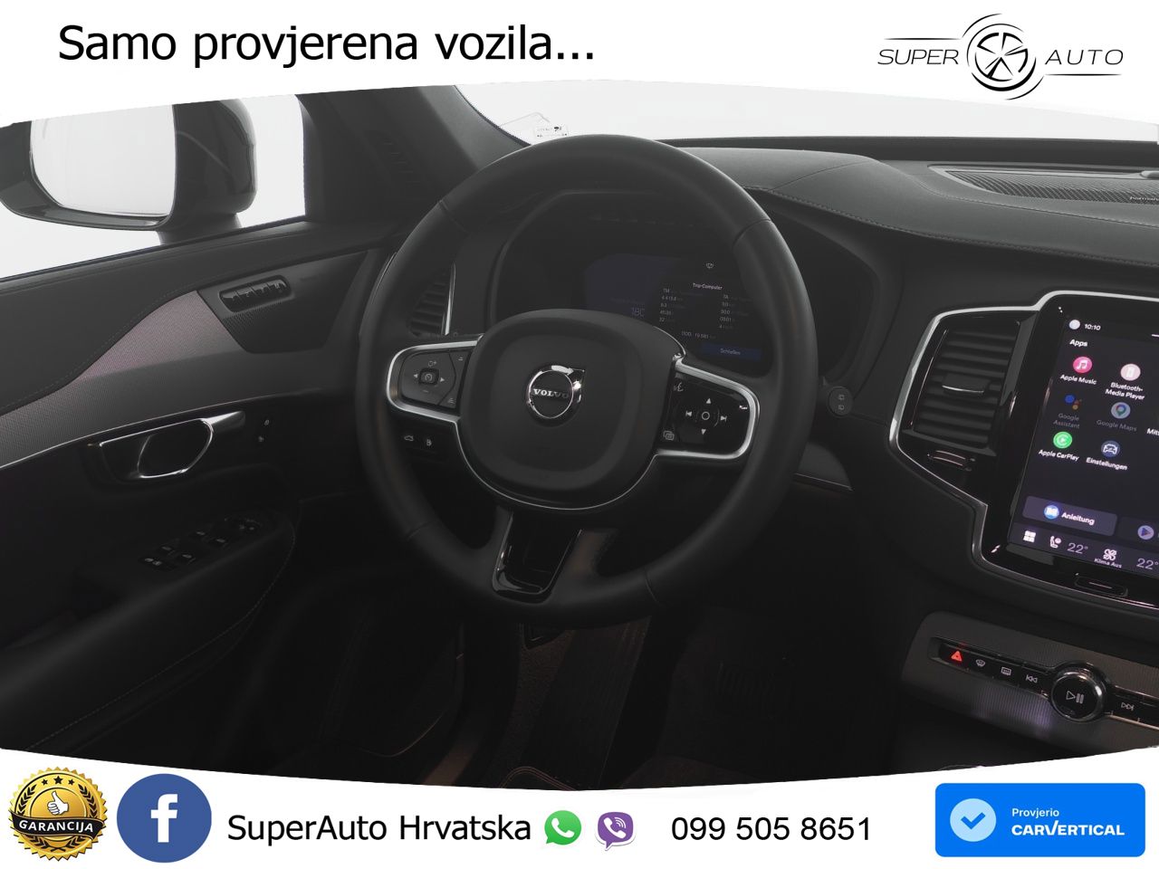 Volvo XC90 2.0 T8 AWD Automatic MATRIX+GR SJED+KAM