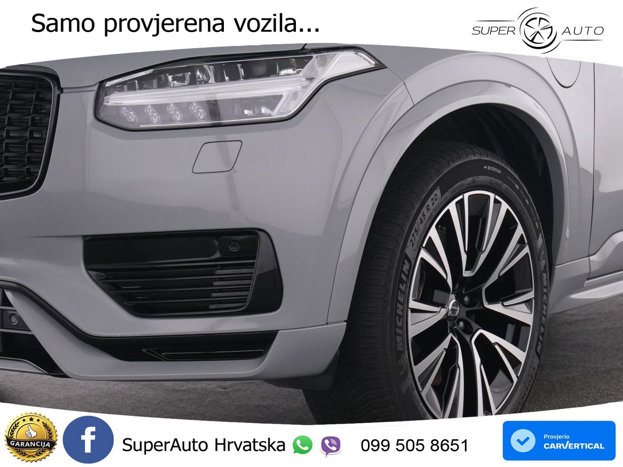 Volvo XC90 2.0 T8 AWD Automatic MATRIX+GR SJED+KAM
